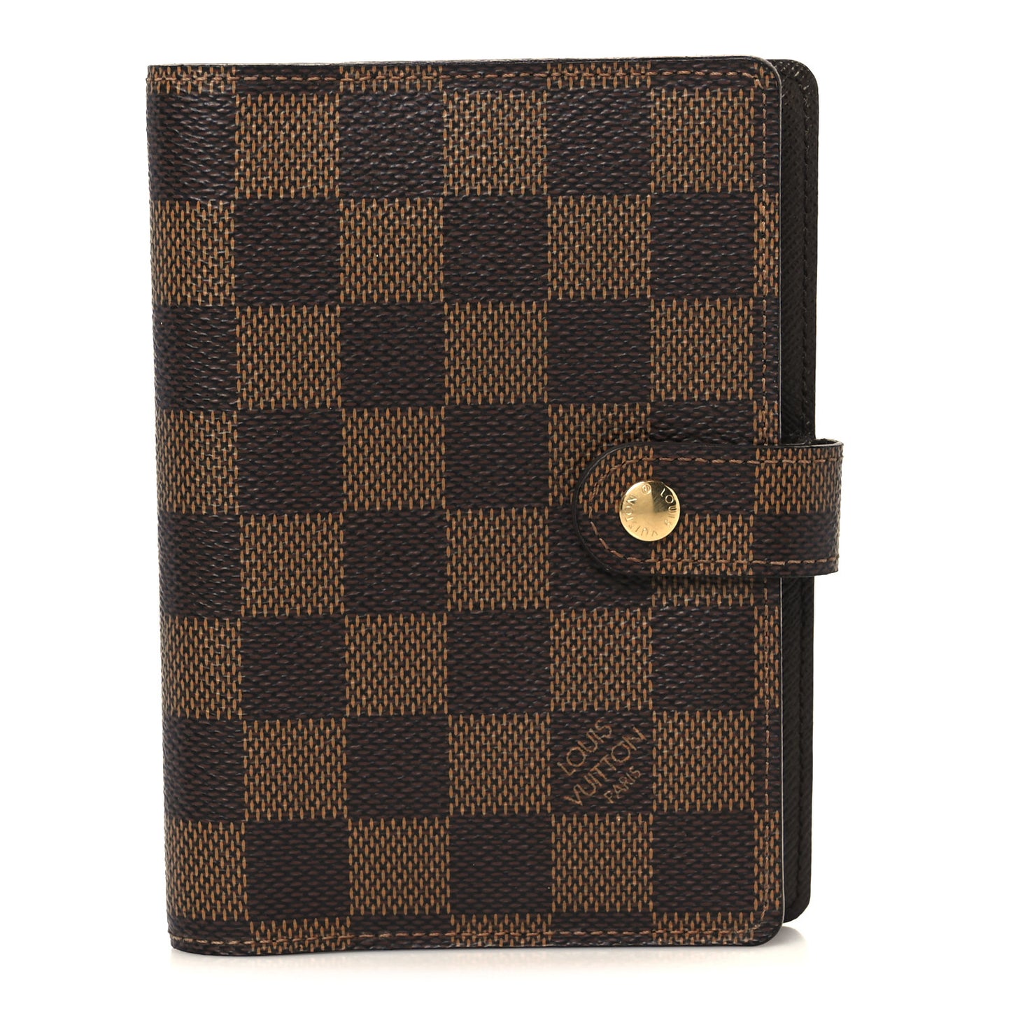 Damier Ebene Small Ring Agenda Cover