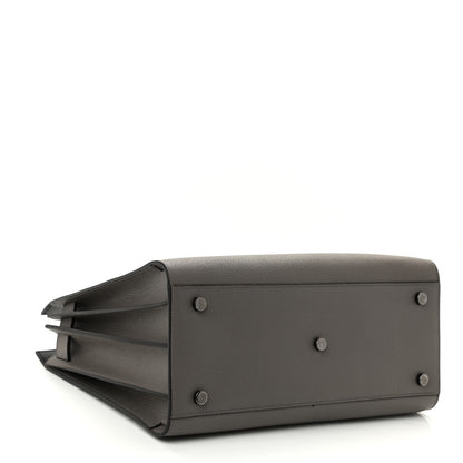 Saint Laurent Grained Calfskin Small Sac De Jour Fog 4 of 9