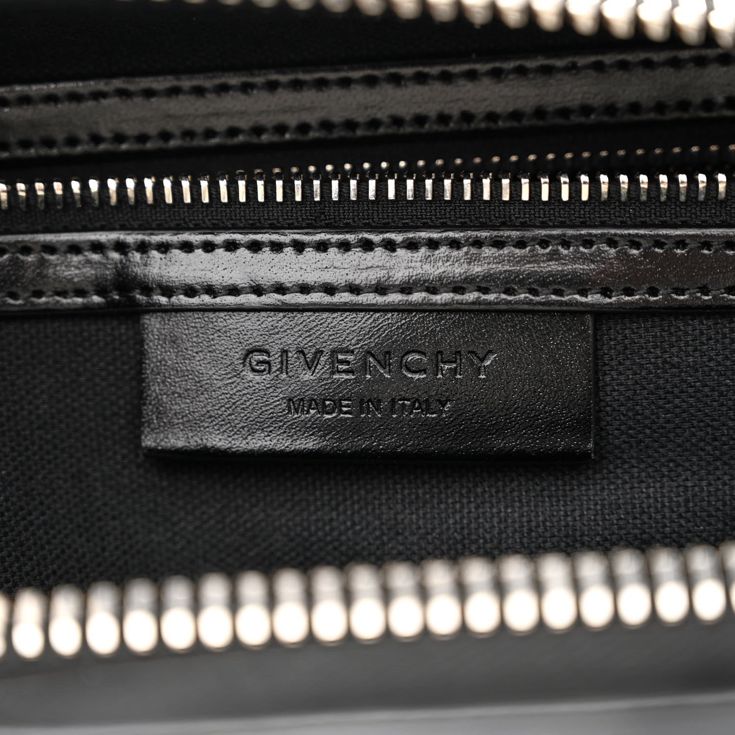 Givenchy Shiny Lord Calfskin Medium Antigona Black 6 of 11