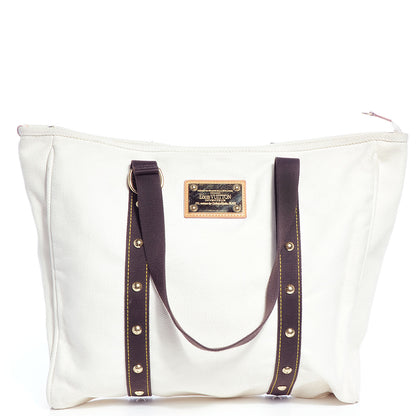 Louis Vuitton Toile Antigua Cabas GM Tote White 1 of 7