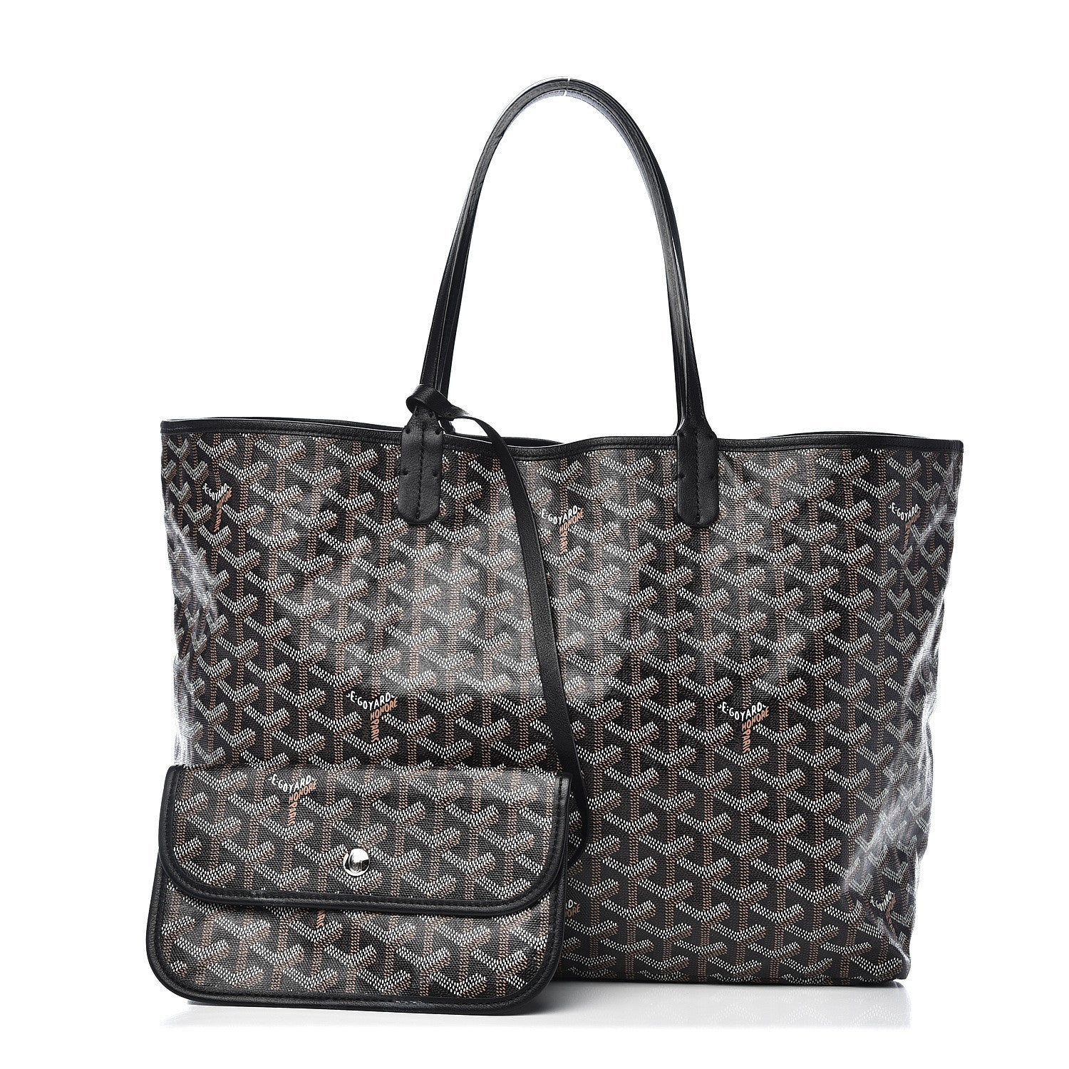 Goyard Goyardine Saint Louis PM Black 1 of 16
