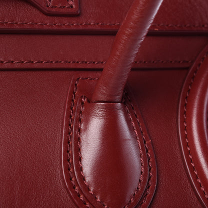 Celine Smooth Calfskin Micro Luggage Rust 12 of 18
