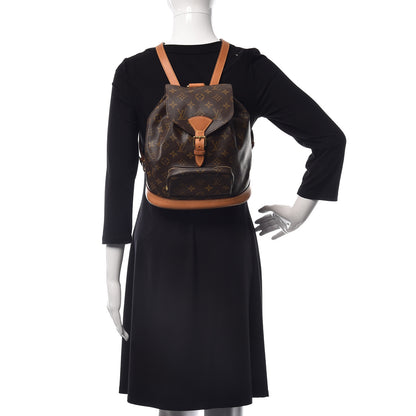 Louis Vuitton Monogram Montsouris MM Backpack 2 of 16