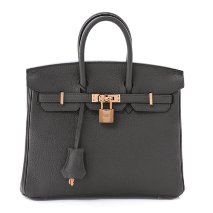 Hermes Togo Birkin 25 Etain 1 of 9