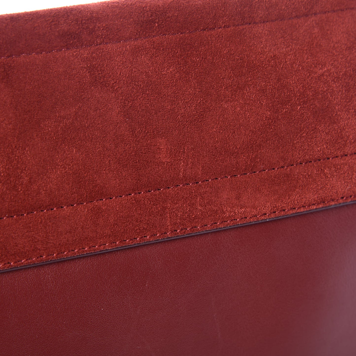 Calfskin Suede Medium Faye Shoulder Bag Plum Purple