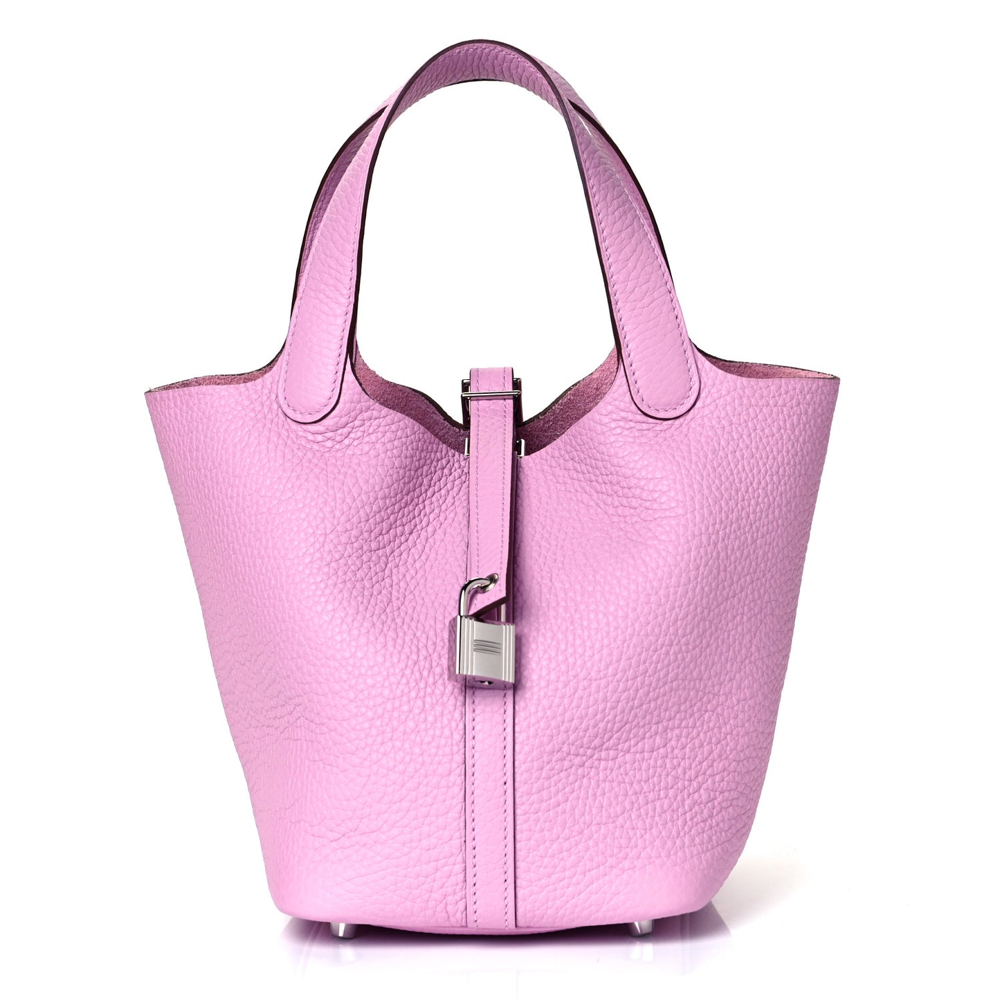 Taurillon Clemence Picotin Lock 18 PM Mauve Sylvestre