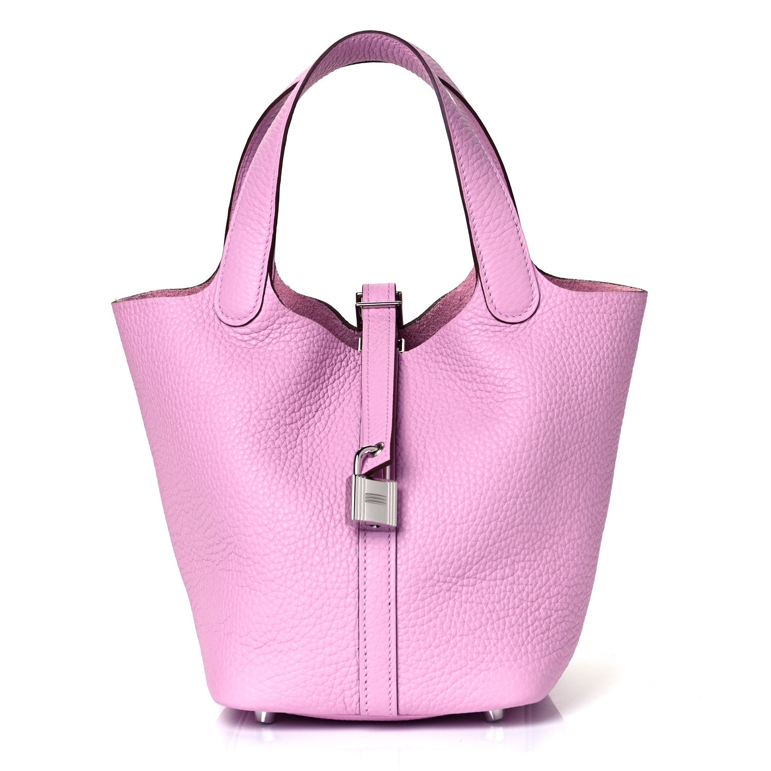 Hermes Taurillon Clemence Picotin Lock 18 PM Mauve Sylvestre 1 of 9