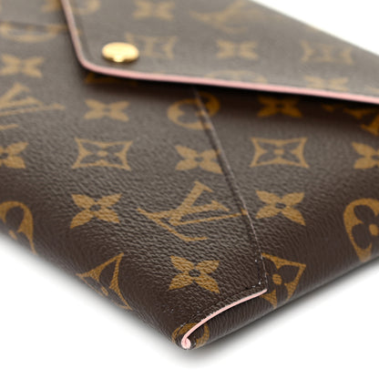Louis Vuitton Monogram Large Kirigami Pochette Insert Rose Ballerine 9 of 9