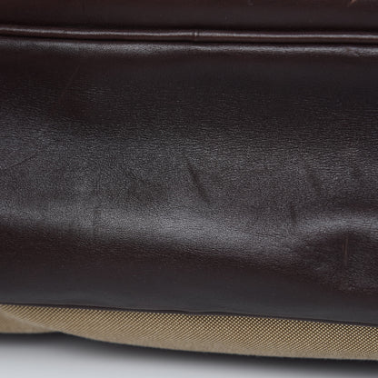 Prada Jacquard Logo Bauletto Corda Moro 15 of 18