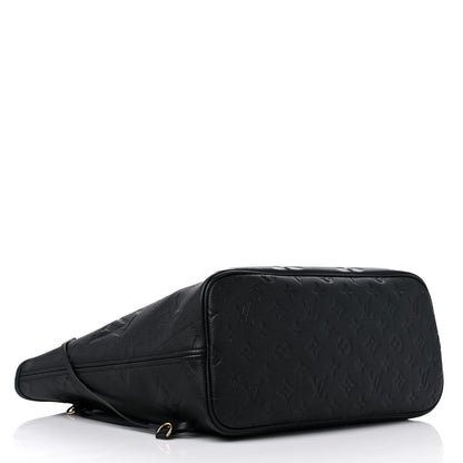 Louis Vuitton Empreinte Monogram Giant Neverfull MM Black 5 of 9