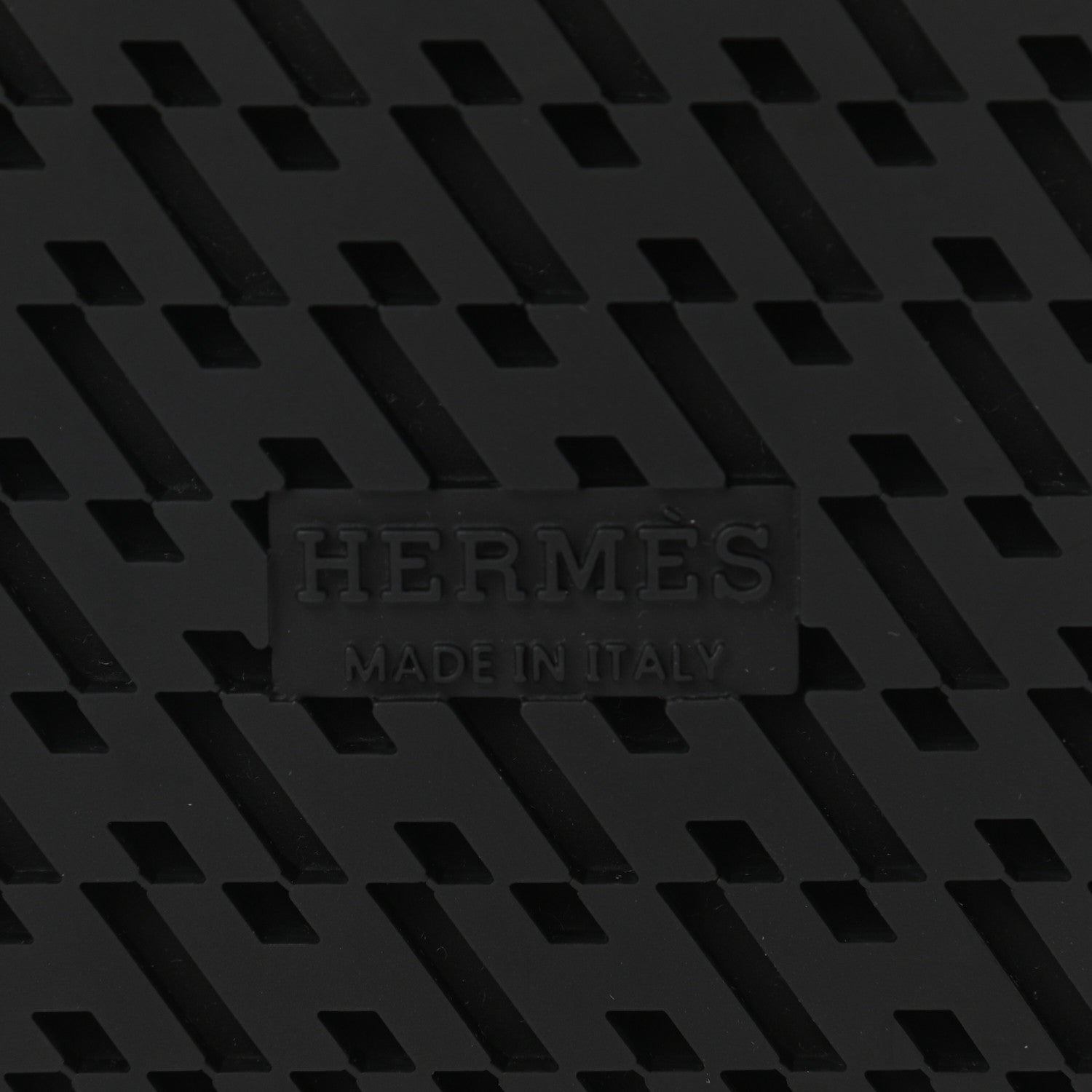 Hermes Calfskin Woolskin Womens Chypre Sandals 36 Black 8 of 8
