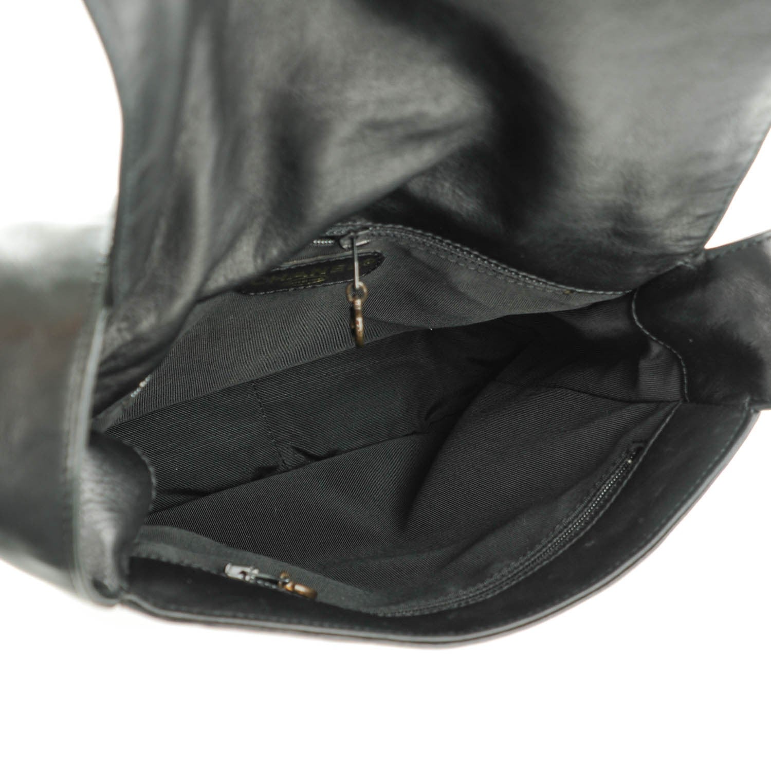 Chanel Lambskin CC Shoulder Flap Bag Black 5 of 7