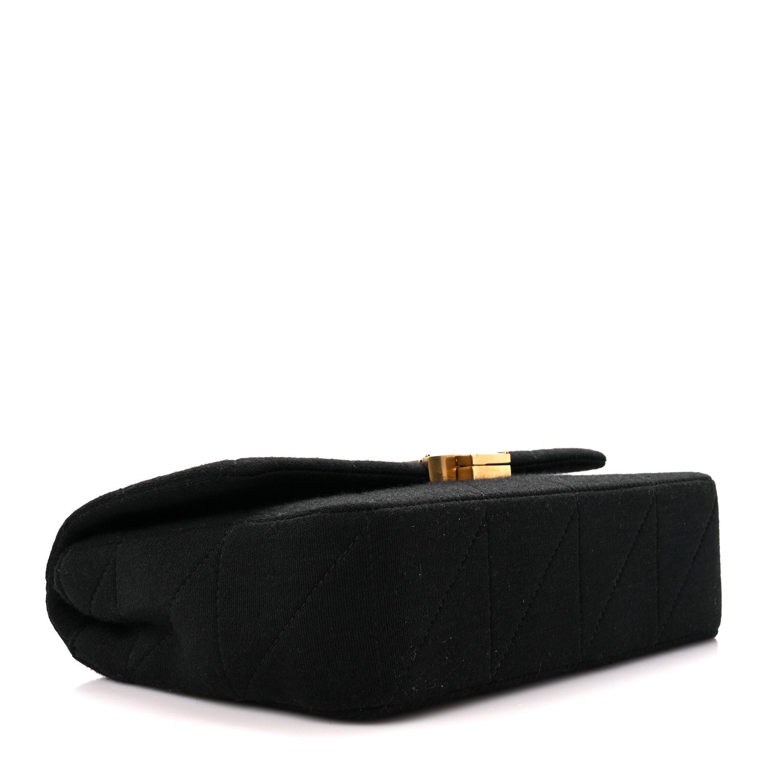 Saint Laurent Jersey Wool Patchwork Monogram Medium Jamie Black 4 of 10