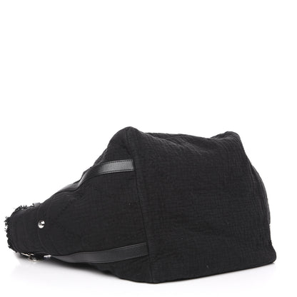 Chanel Canvas Small Double Face Tote Black 3 of 11