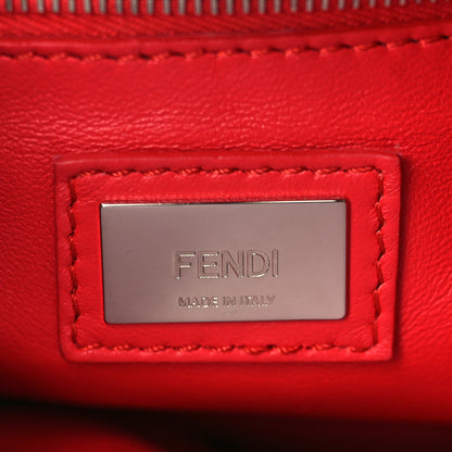 Fendi Nappa Mini Peekaboo Iconic Satchel Fiamma 6 of 9