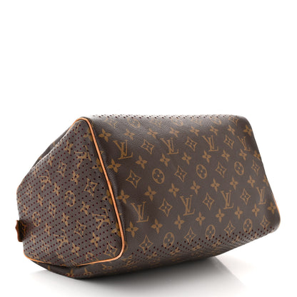 Louis Vuitton Monogram Perforated Speedy 30 Fuchsia 3 of 9
