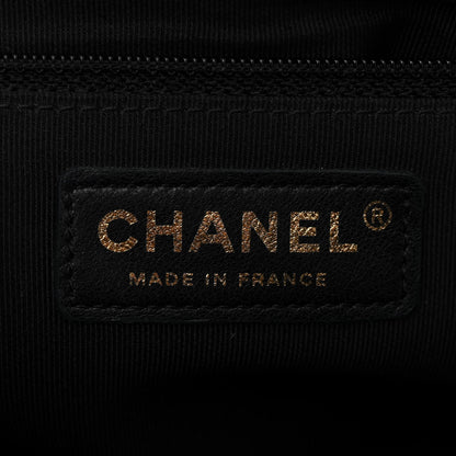 Chanel Calfskin Chevron Quilted Flap Black 6 of 10