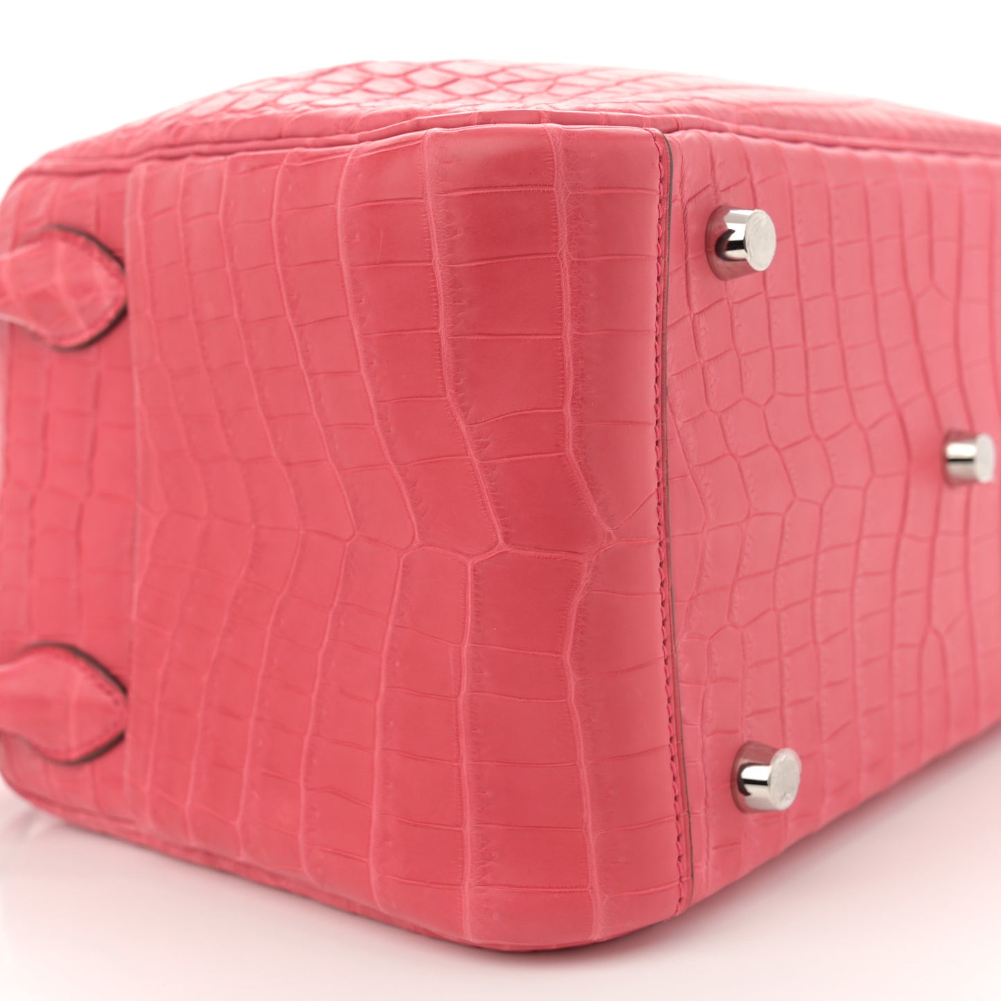 Matte Niloticus Crocodile Lindy 26 Bougainvillea