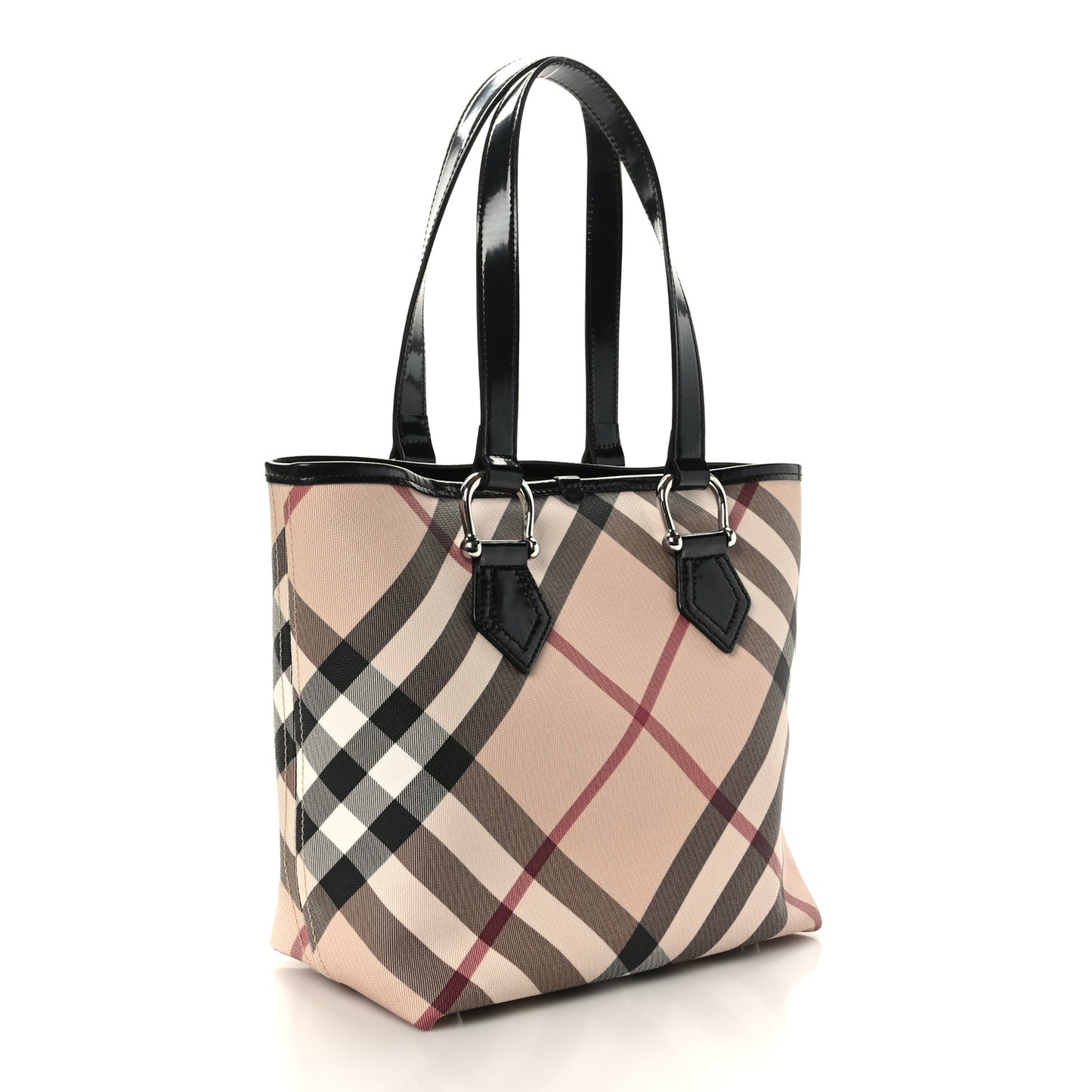 Nova Check Tote Black