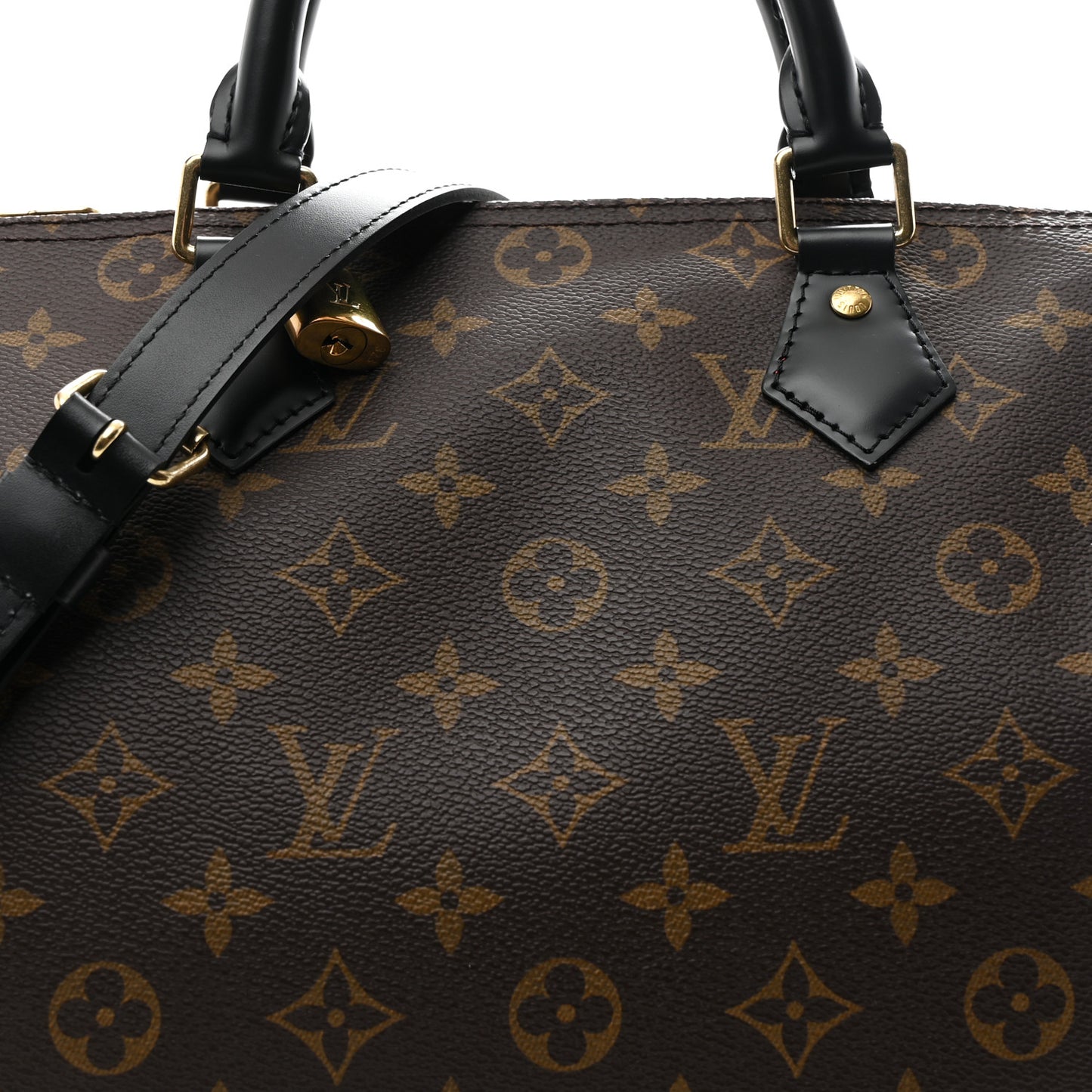 Monogram My World Tour Speedy Bandouliere 30 Black
