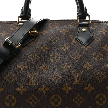 Louis Vuitton Monogram My World Tour Speedy Bandouliere 30 Black 6 of 8