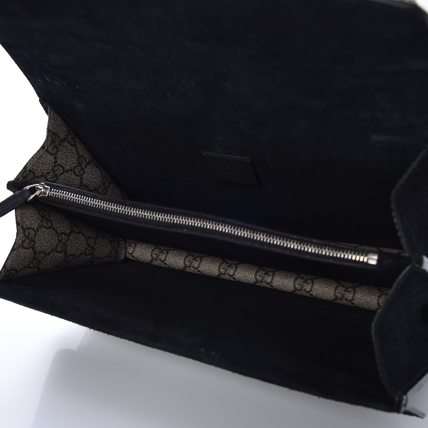 Gucci GG Supreme Monogram Crystal Small Dionysus Shoulder Bag Black 6 of 9