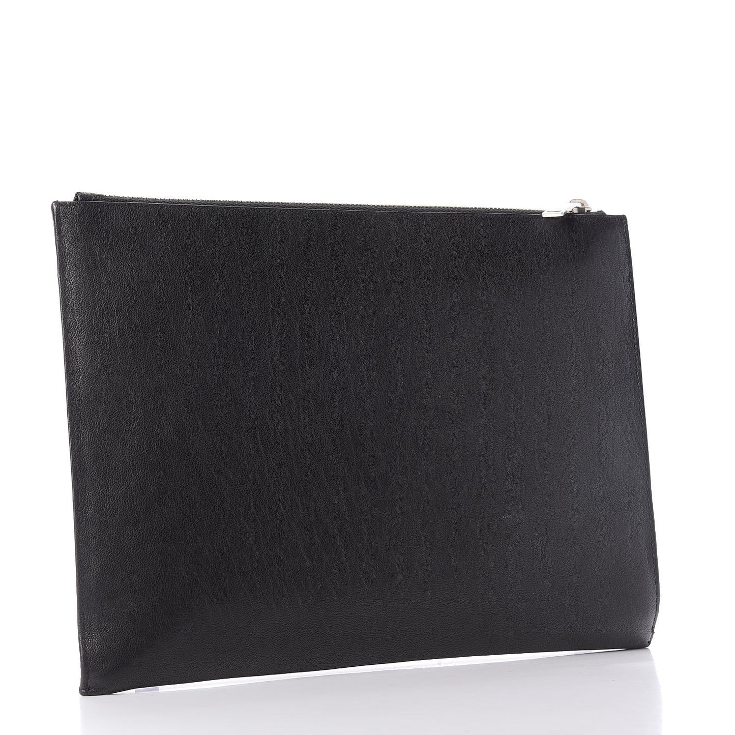 Calfskin Star Rider iPad Pouch Black
