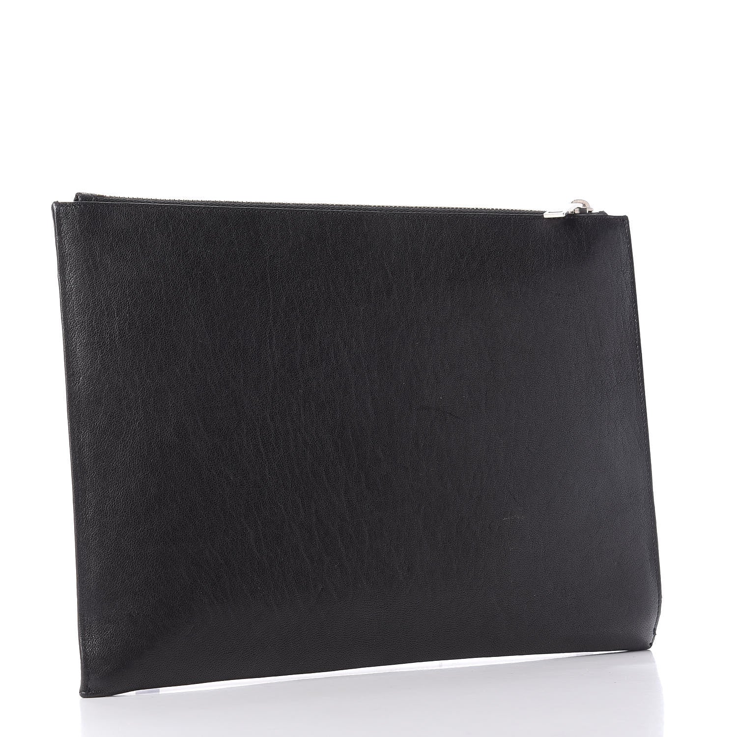 Saint Laurent Calfskin Star Rider iPad Pouch Black 3 of 10