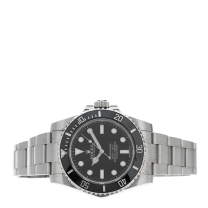 Rolex Stainless Steel 40mm Oyster Perpetual Submariner Watch Black 114060 2 of 5