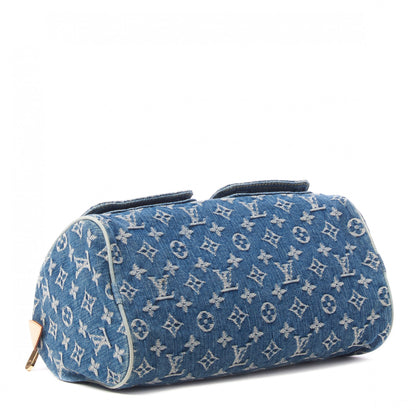 Louis Vuitton Monogram Denim Neo Speedy Blue 4 of 8