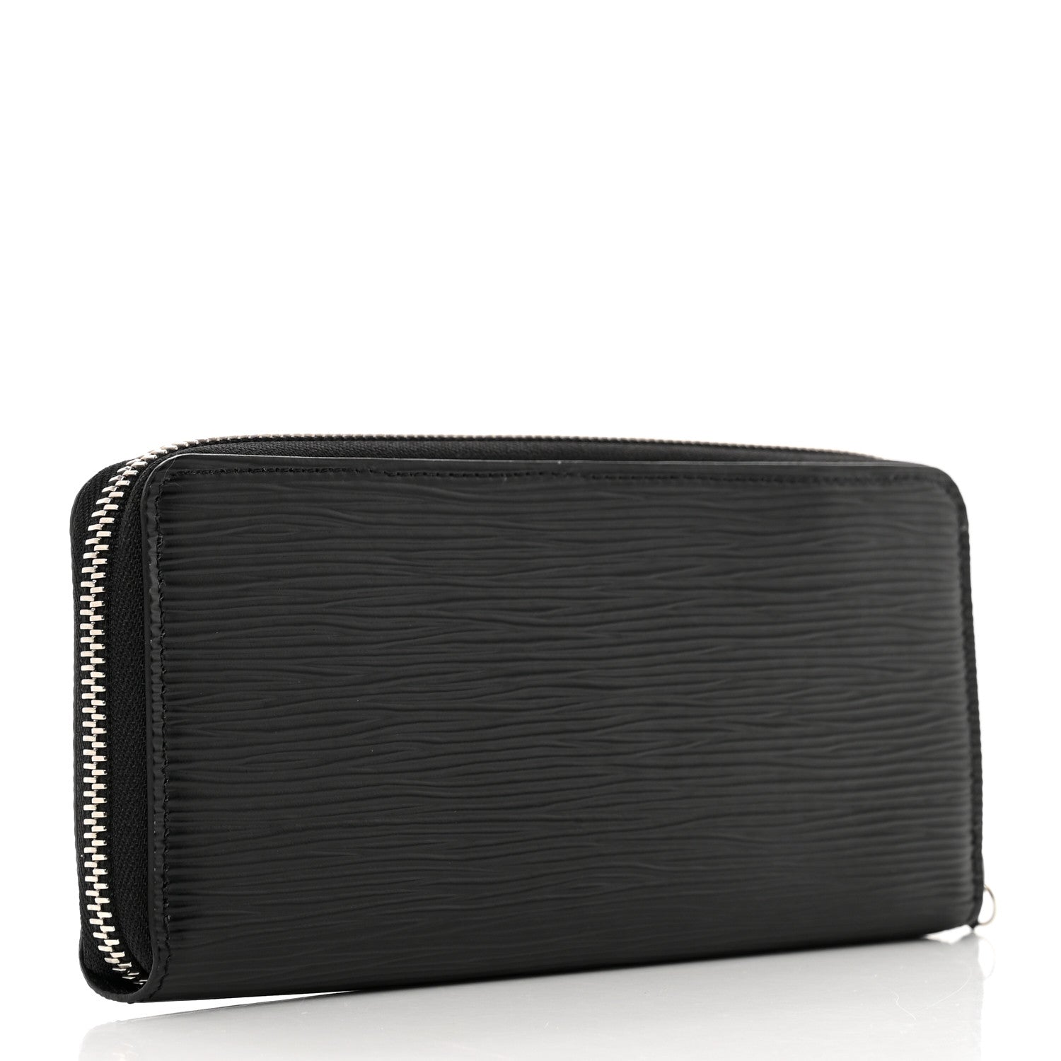 Louis Vuitton Epi Clemence Wallet Black 3 of 7