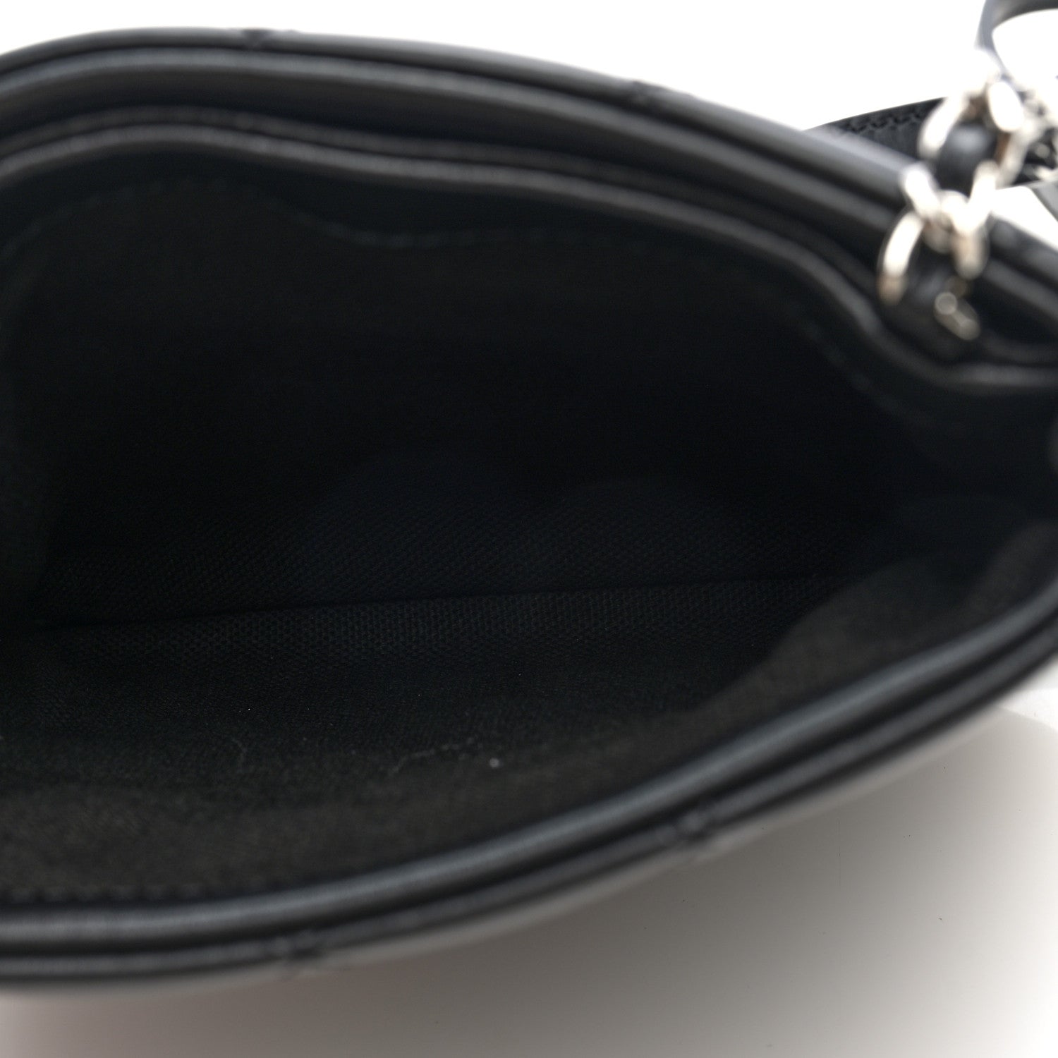 Chanel Lambskin Quilted Crossbody Bag Black 5 of 11