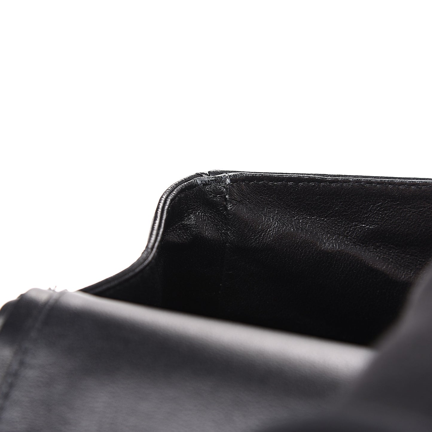 Lambskin Quilted Jumbo Double Flap So Black