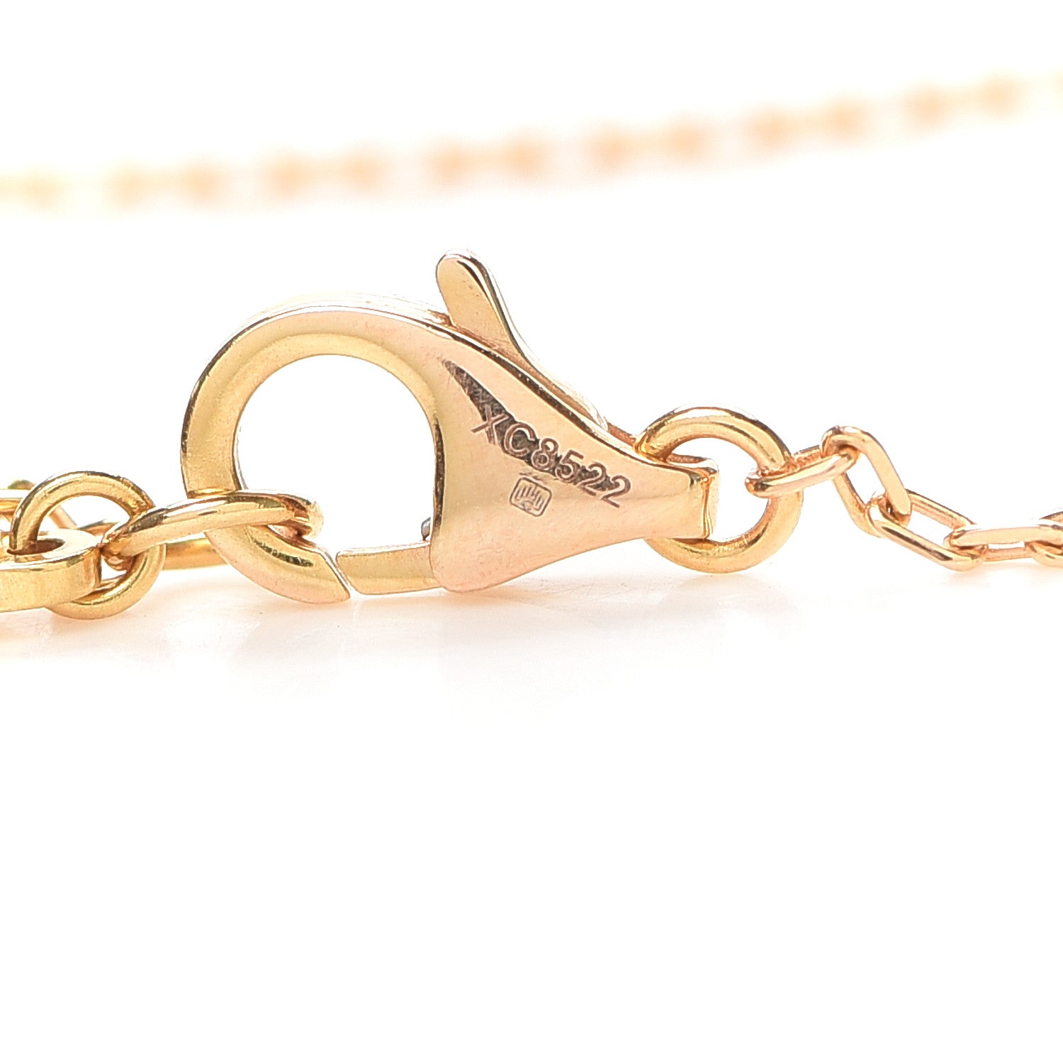 Cartier 18K Yellow Gold Diamond SM D'Amour Pendant Necklace 4 of 5