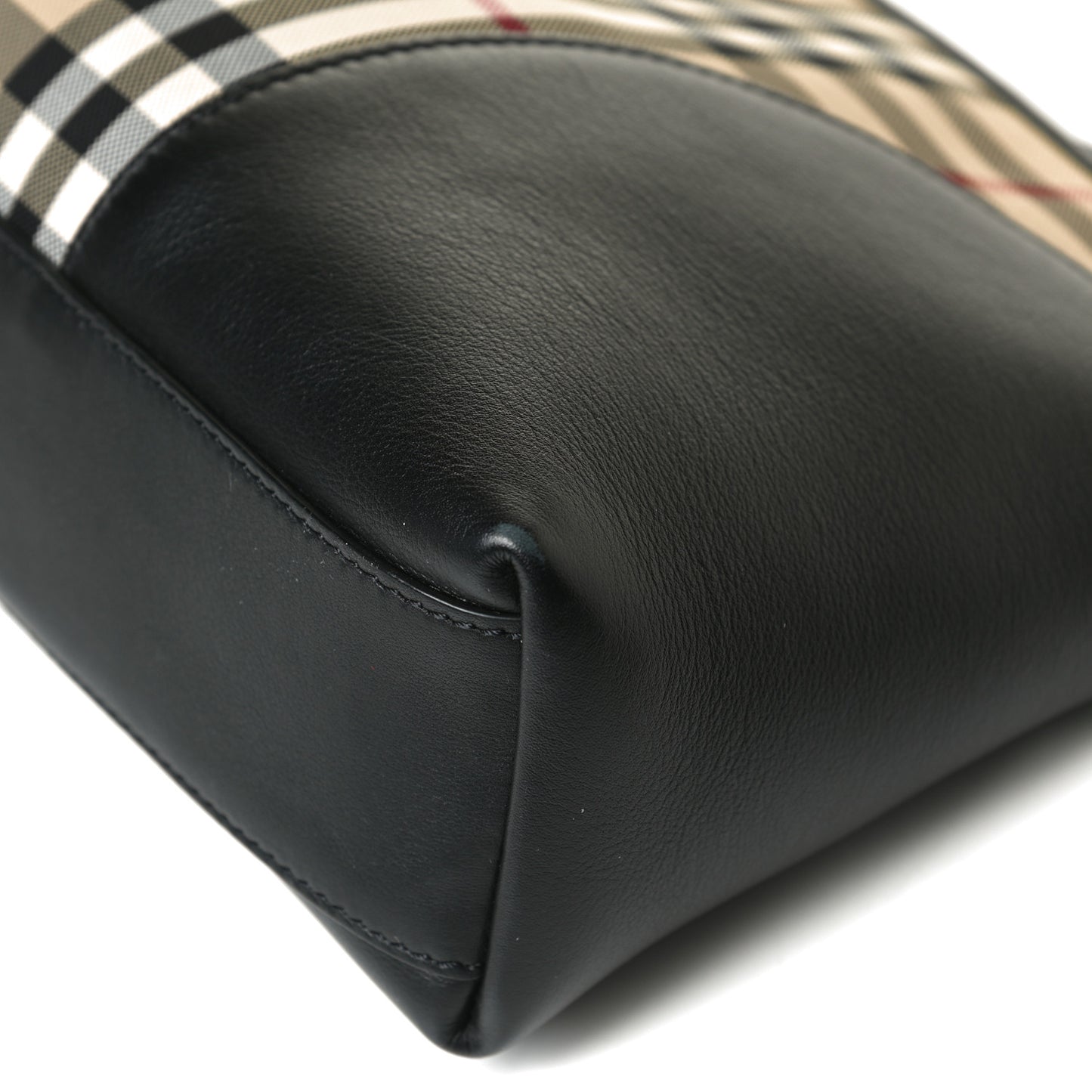 Horseferry Check Small Chichester Crossbody Clutch Bag Black