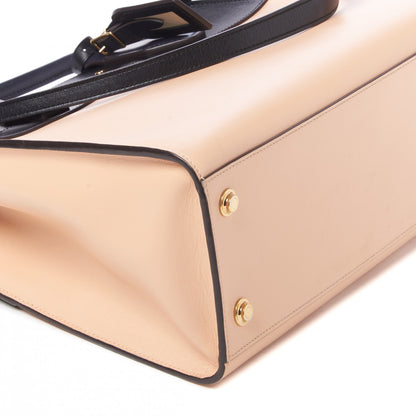 Louis Vuitton Calfskin City Steamer MM Vanilla Black 6 of 8