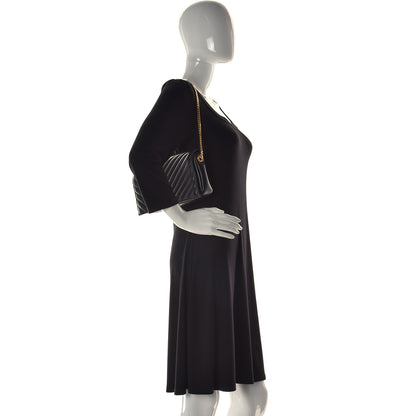 Saint Laurent Lambskin Matelasse Monogram Kate 99 Black 2 of 16