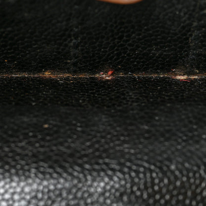 Chanel Caviar Square Stitched Small Flap Black 13 of 15
