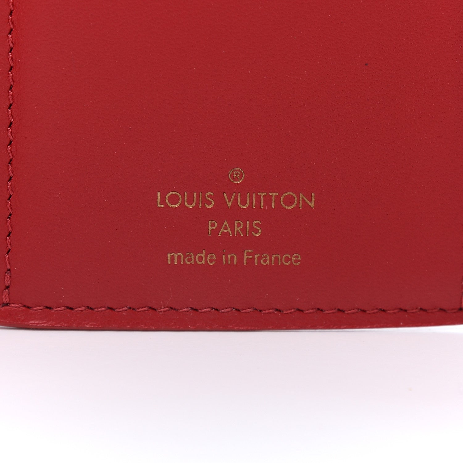 Louis Vuitton Taurillon Capucines Compact Wallet Rubis 6 of 6
