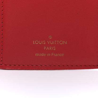 Louis Vuitton Taurillon Capucines Compact Wallet Rubis 6 of 6