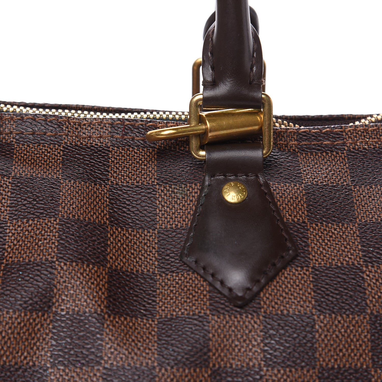 Louis Vuitton Damier Ebene Speedy Bandouliere 25 11 of 15
