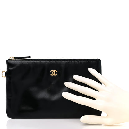 Chanel Shiny Calfskin Chanel 22 Removable Pouch Black 2 of 7