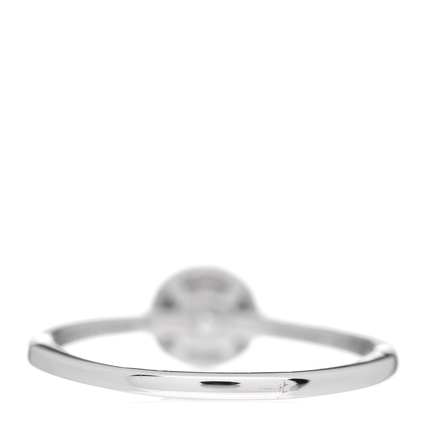 Platinum Diamond .38ct Soleste Round Engagement Ring 54 7