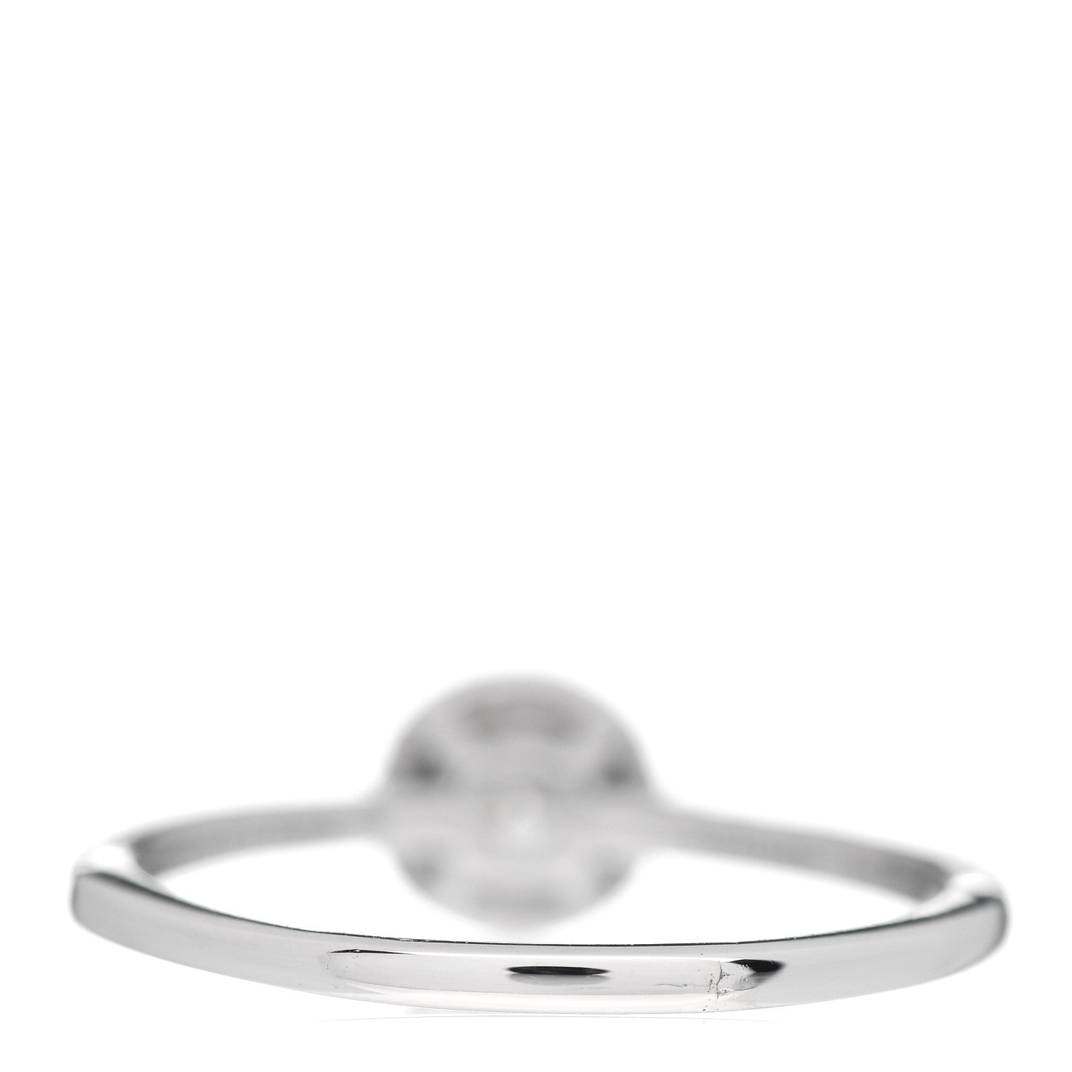 Tiffany Platinum Diamond .38ct Soleste Round Engagement Ring 54 7 5 of 6