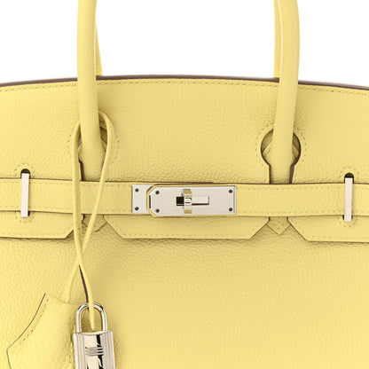 Hermes Togo Birkin 30 Limoncello 8 of 11