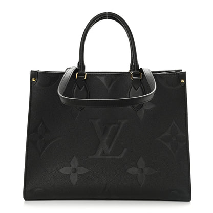 Louis Vuitton Empreinte Monogram Giant Onthego MM Black 1 of 10