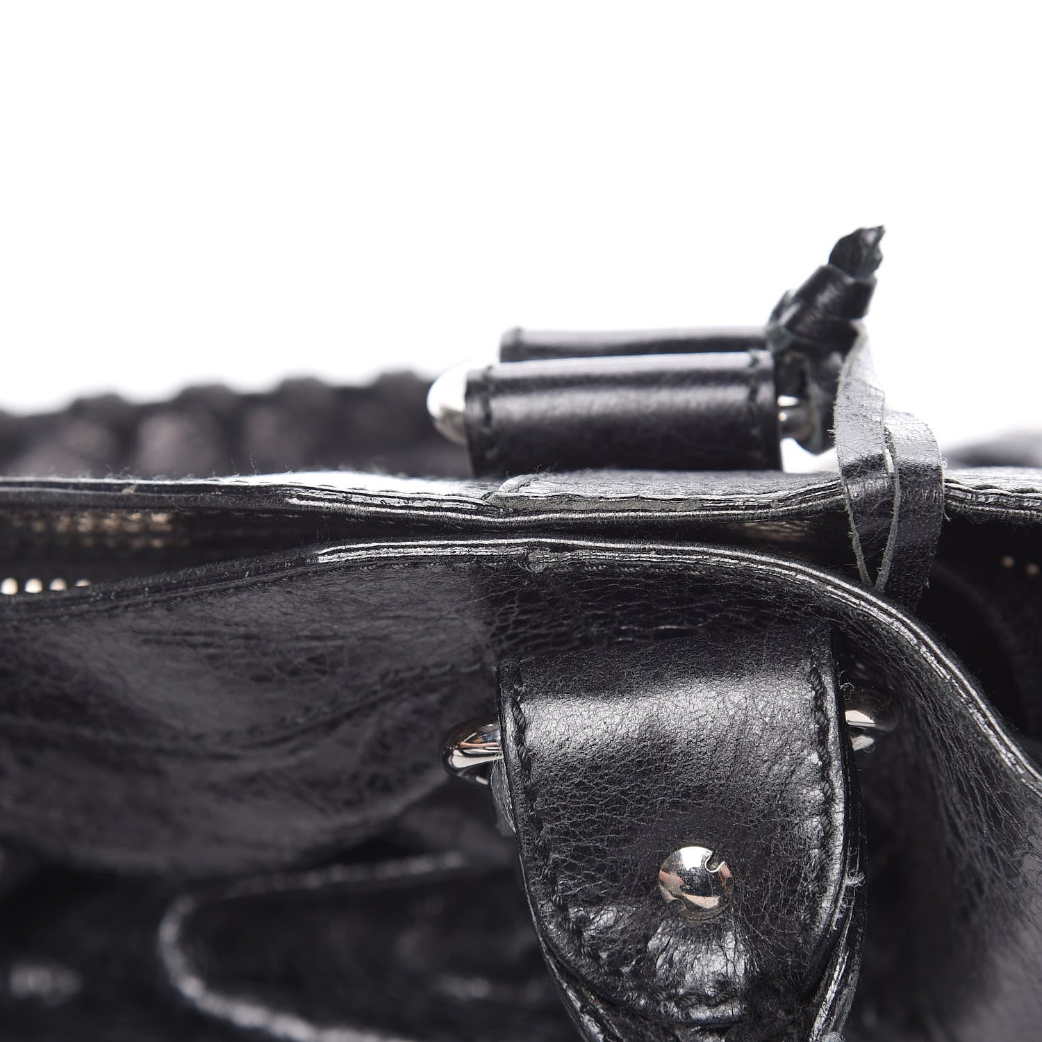 Balenciaga Agneau Giant 21 Silver Hardware City Black 9 of 17