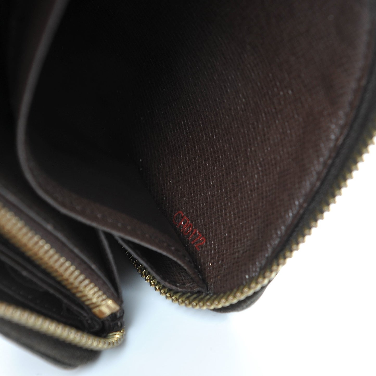 Damier Ebene Zippy Wallet