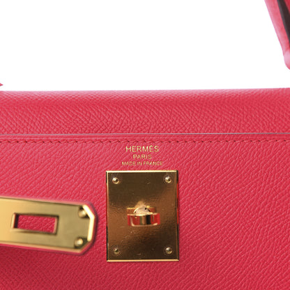 Hermes Epsom Kelly Sellier 28 Rose Extreme 11 of 13