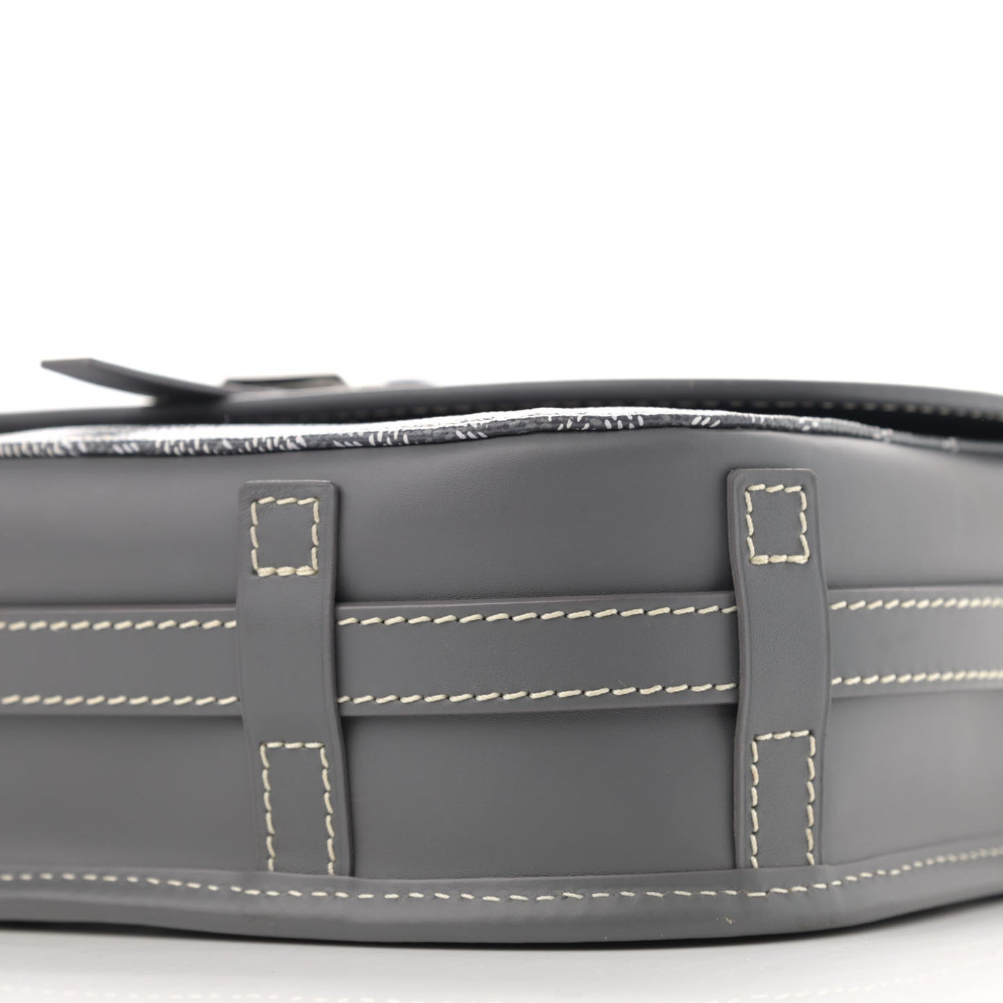 Goyardine Belvedere II PM Messenger Bag Gray